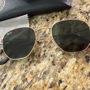 Ray bans hexagon style